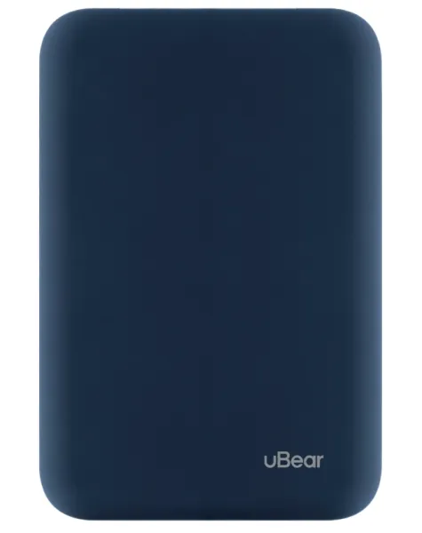 Внешний аккумулятор uBear Flow Magnetic Power bank 5000mAh, PD20W, тёмно-синий