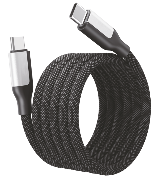 Кабель Moreus USB-C to USB-C 1m (Black)